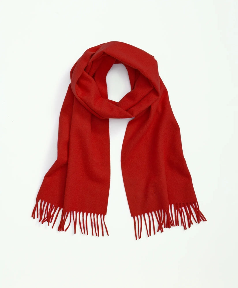 Cashmere Fringed Scarf | Brooks Brothers