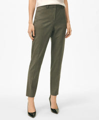 The Essentials Brooks Brothers Stretch Wool Slim Crop Pants | Brooks Brothers