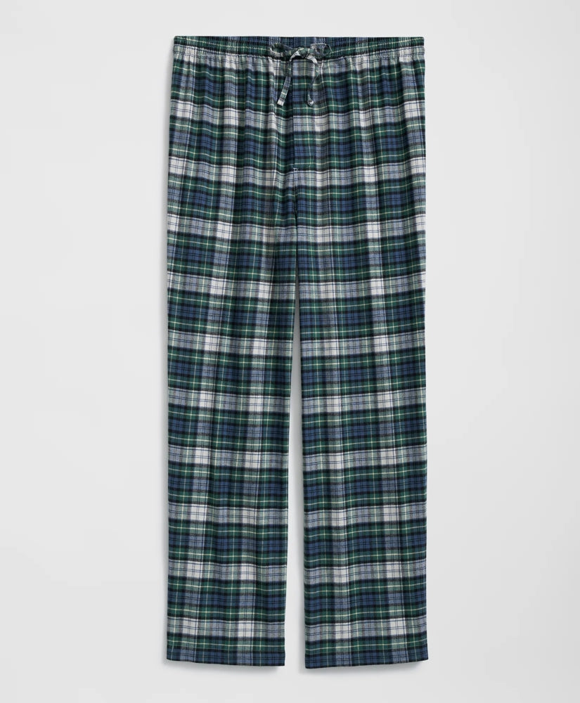 Cotton Flannel Tartan Lounge Pants | Brooks Brothers