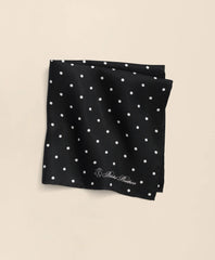 Small Dot Silk Pocket Square | Brooks Brothers