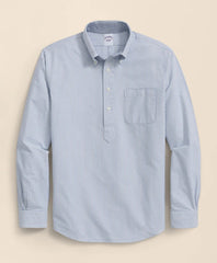 Friday Oxford Shirt, Striped Pop-Over | Brooks Brothers