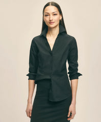 Fitted Non-Iron Stretch Supima | Brooks Brothers