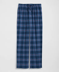 Cotton Flannel Plaid Lounge Pants | Brooks Brothers