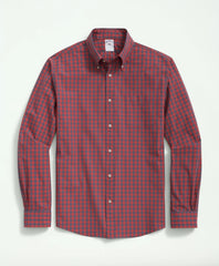 Friday Shirt, Poplin  Checked | Brooks Brothers