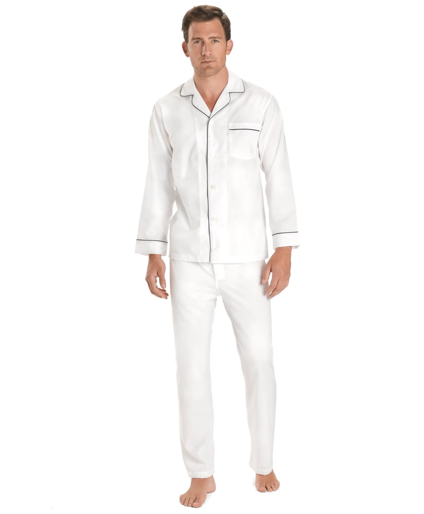Wrinkle-Resistant Broadcloth Pajamas | Brooks Brothers